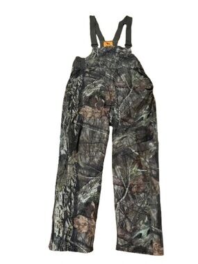 Field & Stream Camouflage Hunting Insulated Bib Overalls Size Medium